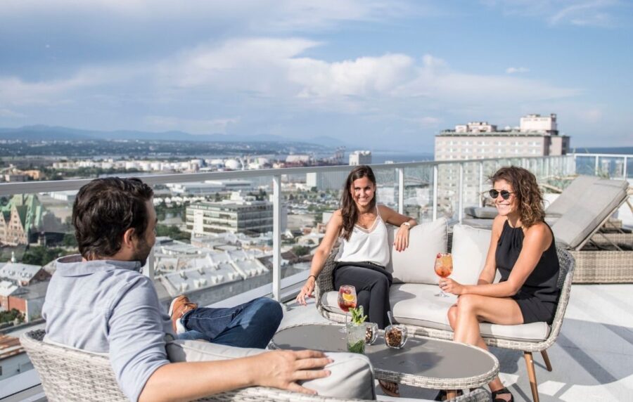 Le Capitole Hôtel’s Best Terraces