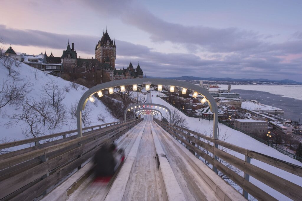 Grande glissade de la terrasse Dufferin