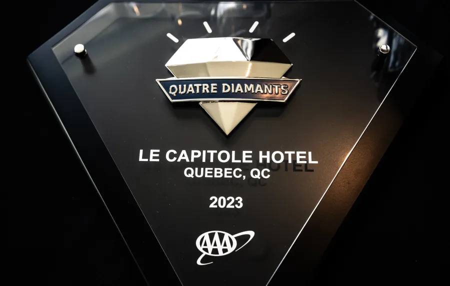 Le Capitole Hôtel receives the honour of Four Diamonds